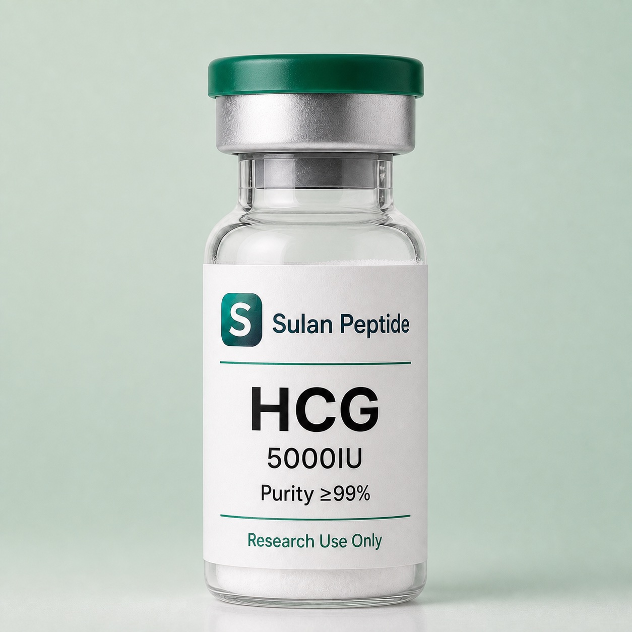HCG Research Peptide research-use peptide vial by Sulan Peptide