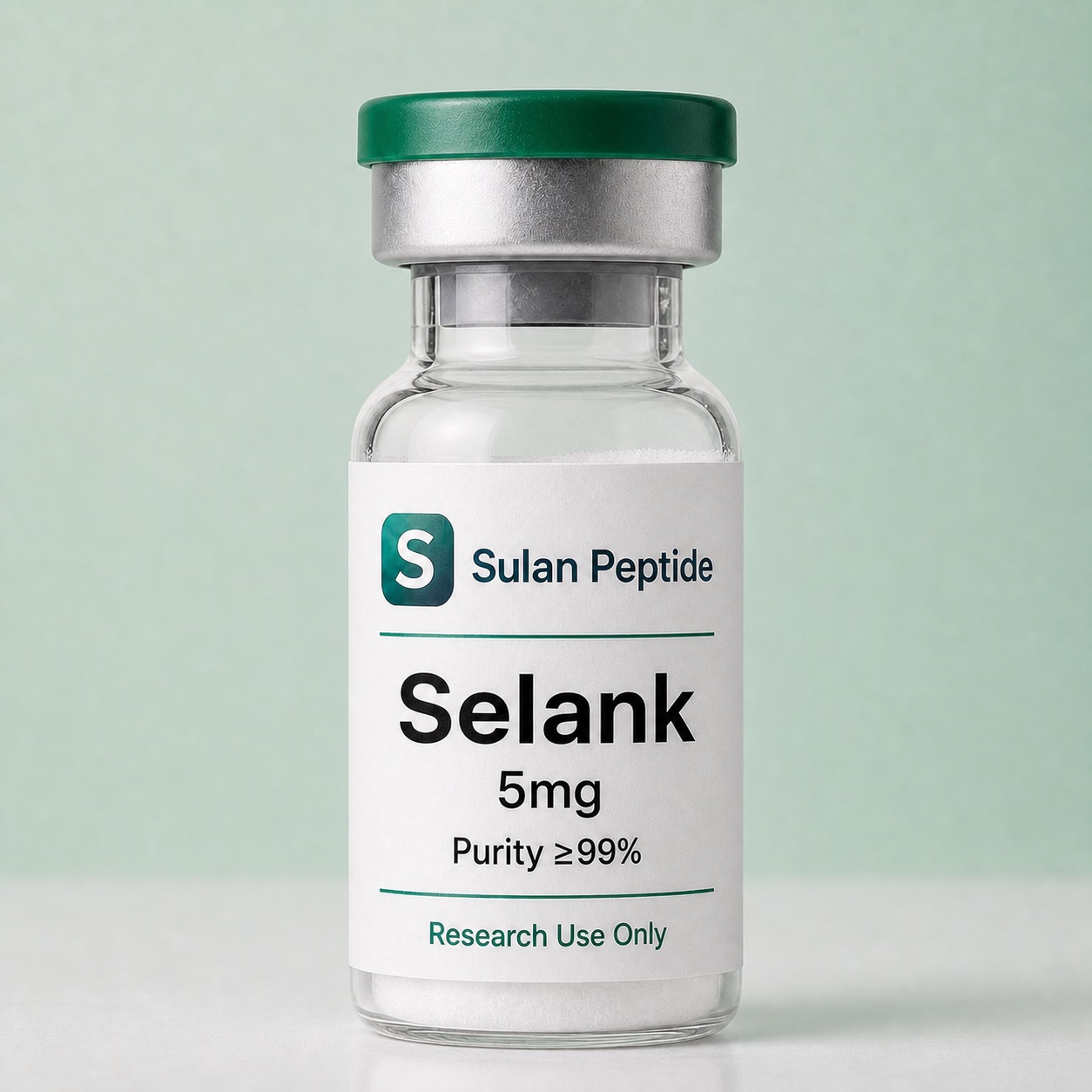 Selank Research Peptide research-use peptide vial by Sulan Peptide