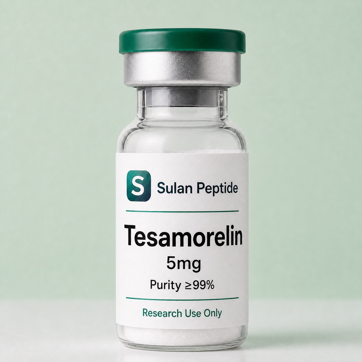 Tesamorelin Research Peptide research-use peptide vial by Sulan Peptide